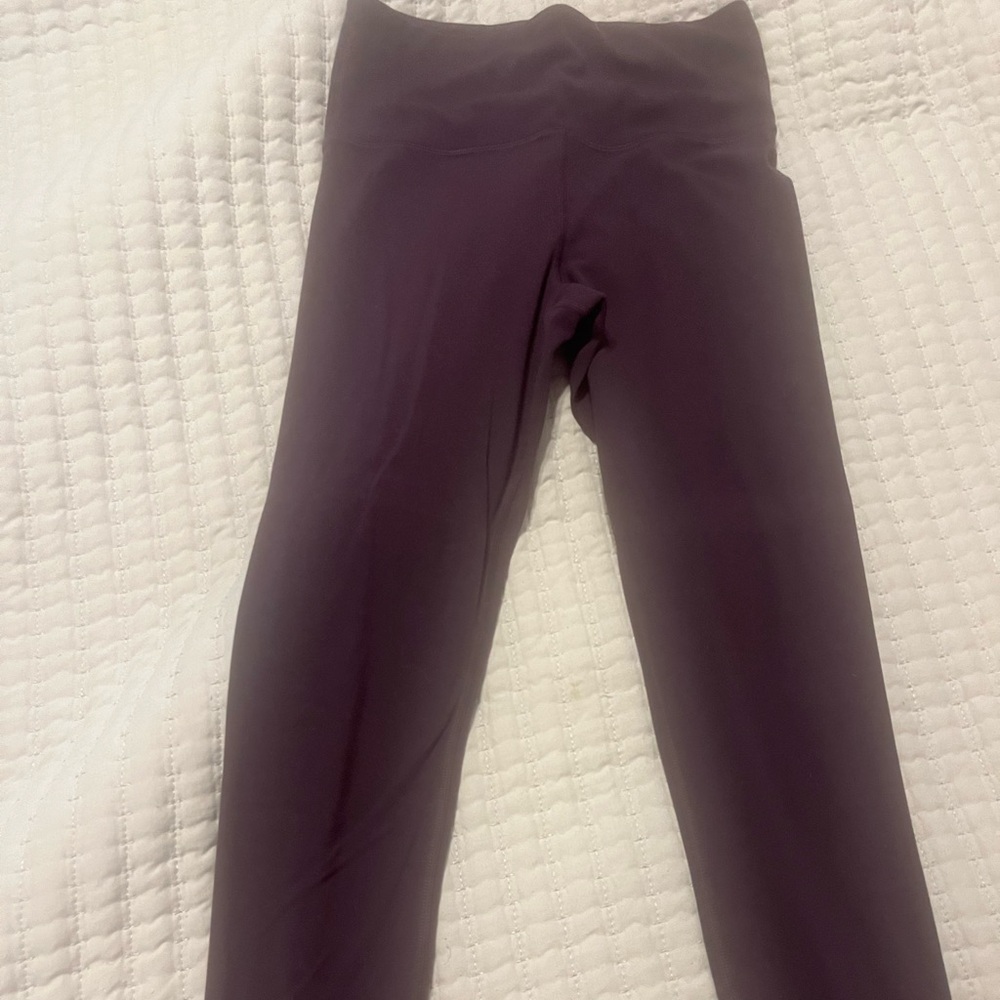 Athleta Womens Elation super high rise leggings size XS purple
